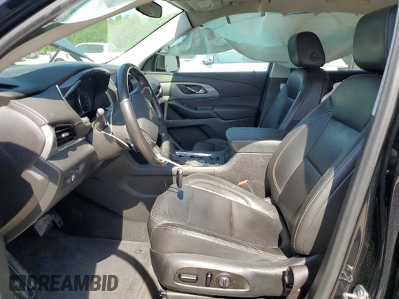 2020 Chevrolet Traverse LT with VIN 1GNERHKW1LJ301085, listed as a Copart auction lot 55401435 with 113,761 mi miles and Salvage title. Bid and sale history available at DreamBid. Image 7.
