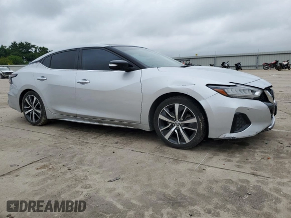 2019 Nissan Maxima SL z VIN 1N4AA6AV8KC372031, wystawiony jako Copart lot #54631325 z przebiegiem 102 361 mil mil oraz Szkoda całkowita • Salvage title. Historia ofert i sprzedaży dostępna na DreamBid. Obrazek 4.