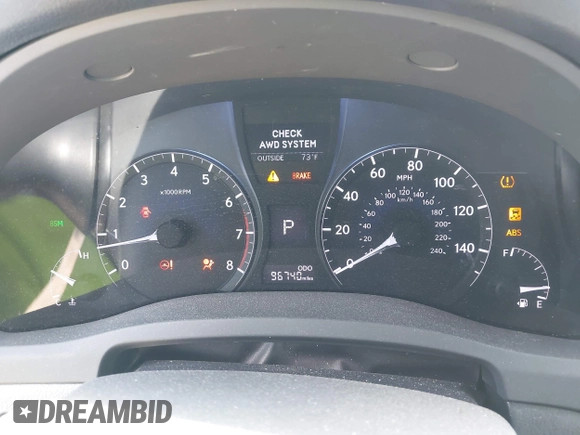 2013 Lexus RX 350 with VIN 2T2BK1BA8DC199059, listed as a IAAI auction lot 42079695 with 96,740 mi miles and . Bid and sale history available at DreamBid. Image 7.