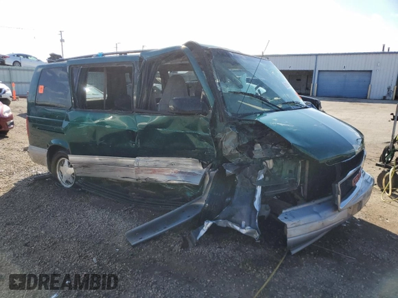 2000 GMC Safari Passenger with VIN 1GKDM19W3YB513055, listed as a Copart auction lot 50328945 with 0 mi miles and Salvage Title. Bid and sale history available at carsss.com. Image 4.