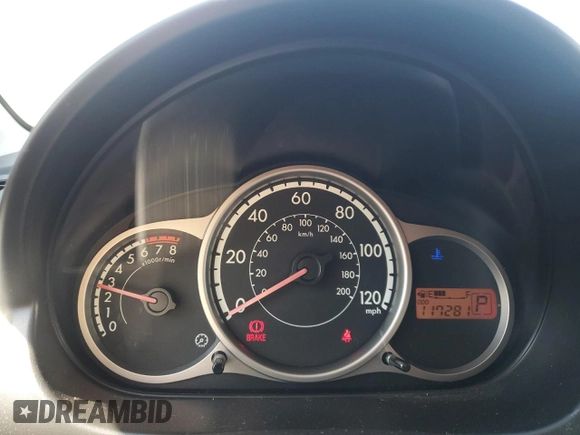 2011 Mazda 2 Sport with VIN JM1DE1HZ5B0128359, listed as a Copart auction lot 54351195 with 117,281 mi miles and Salvage Title. Bid and sale history available at carsss.com. Image 9.