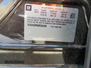 2013 Buick LaCrosse with VIN 1G4GA5ER0DF280436, listed as a Copart auction lot 52442415 with 68,151 mi miles and Salvage Title. Bid and sale history available at carsss.com. Image 12.