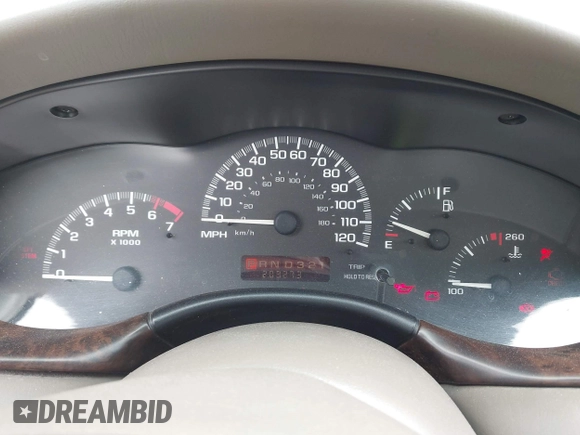 1999 Chevrolet Malibu LS with VIN 1G1NE52M1X6202060, listed as a IAAI auction lot 42011861 with 203,273 mi miles and . Bid and sale history available at DreamBid. Image 7.