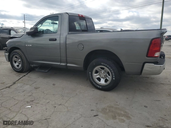 2010 Dodge Ram 1500 ST with VIN 3D7JB1ET7AG118704, listed as a Copart auction lot 80394114 with 192,029 mi miles and Salvage Title. Bid and sale history available at carsss.com. Image 2.