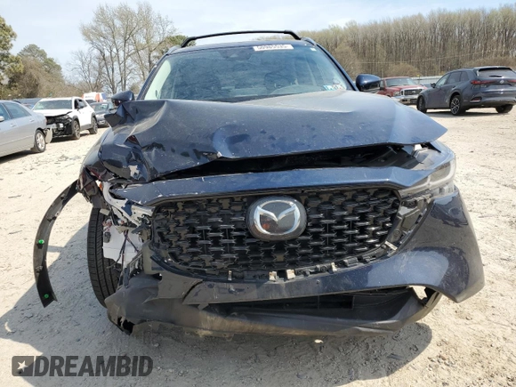 2022 Mazda CX-5 2.5 S Premium Package with VIN JM3KFBDMXN0559814, listed as a Copart auction lot 50985535 with 34,612 mi miles and Salvage Title. Bid and sale history available at carsss.com. Image 5.