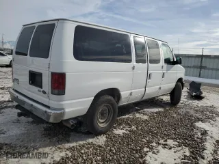 2009 Ford Econoline Wagon XL with VIN 1FBNE31L69DA72252, listed as a Copart auction lot 38618574 with 0 mi miles and Salvage Title. Bid and sale history available at carsss.com. Image 3.