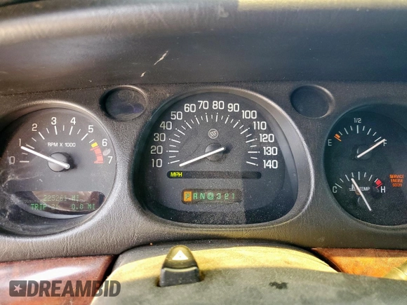 2004 Buick LeSabre Limited with VIN 1G4HR54KX4U234836, listed as a Copart auction lot 58003105 with 225,261 mi miles and Salvage title. Bid and sale history available at DreamBid. Image 9.