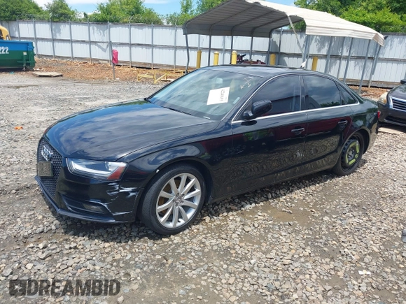 2013 Audi A4 Premium Plus z VIN WAUEFAFL0DN025708, wystawiony jako IAAI lot #42240193 z przebiegiem 234 052 mil mil oraz . Historia ofert i sprzedaży dostępna na DreamBid. Obrazek 2.
