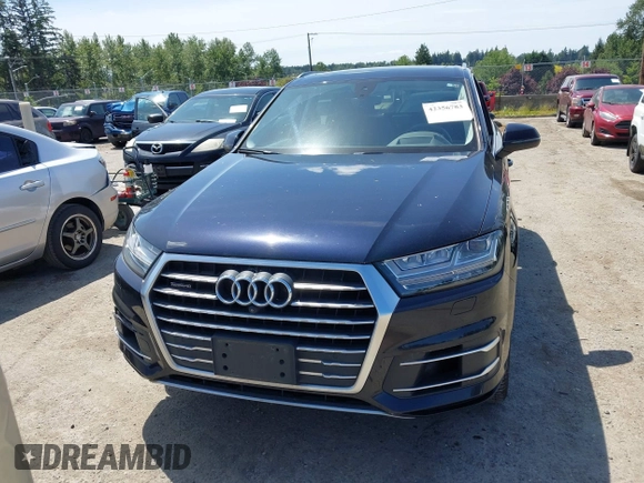 2017 Audi Q7 Prestige with VIN WA1VAAF72HD027809, listed as a IAAI auction lot 42356783 with 134,551 mi miles and . Bid and sale history available at DreamBid. Image 12.