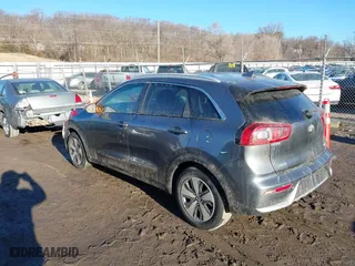 2018 Kia Niro LX with VIN KNDCB3LC9J5157982, listed as a IAAI auction lot 41660700 with 63,023 mi miles. Bid and sale history available at carsss.com. Image 3.