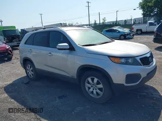 2012 Kia Sorento LX with VIN 5XYKTDA20CG270559, listed as a IAAI auction lot 42576557 with Not provided miles and . Bid and sale history available at DreamBid. Image 1.