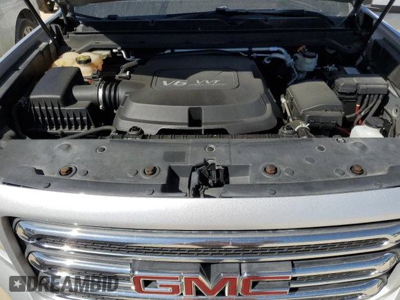 2016 GMC Canyon 4WD SLE with VIN 1GTG6CE36G1354255, listed as a Copart auction lot 48460605 with 106,280 mi miles and Salvage Title. Bid and sale history available at carsss.com. Image 11.