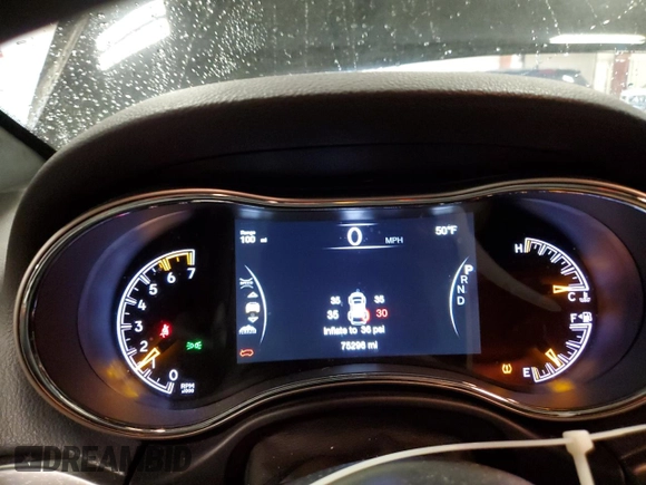 2018 Jeep Grand Cherokee Limited with VIN 1C4RJFBT0JC204151, listed as a Copart auction lot 48154655 with 75,296 mi miles and Clean title. Bid and sale history available at DreamBid. Image 9.