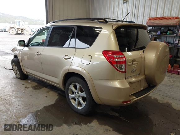 2010 Toyota RAV4 Ltd with VIN JTMDK4DVXAD015429, listed as a IAAI auction lot 41590833 with 1 mi miles. Bid and sale history available at carsss.com. Image 3.