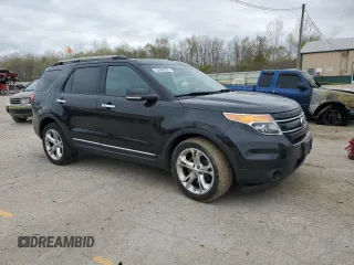 2014 Ford Explorer Limited with VIN 1FM5K7F84EGB85069, listed as a Copart auction lot 52988235 with 222,687 mi miles and Salvage Title. Bid and sale history available at carsss.com. Image 4.