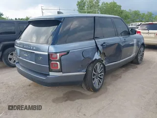 2019 Land Rover Range Rover HSE with VIN SALGS2SV5KA561216, listed as a IAAI auction lot 42567954 with 75,507 mi miles and . Bid and sale history available at DreamBid. Image 4.