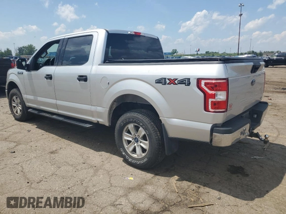 2019 Ford F-150 XL with VIN 1FTEW1E44KFD25160, listed as a Copart auction lot 62812725 with 68,460 mi miles and Clean title. Bid and sale history available at DreamBid. Image 2.