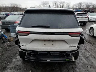 2023 Jeep Grand Cherokee Limited with VIN 1C4RJHBG1PC501985, listed as a Copart auction lot 46692565 with 55,476 mi miles and Salvage Title. Bid and sale history available at carsss.com. Image 6.