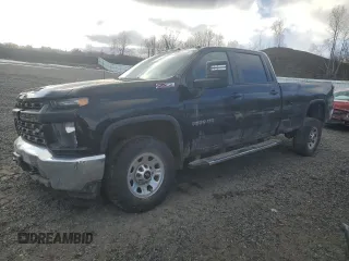 2023 Chevrolet Silverado 3500HD Work Truck with VIN 1GC4YSEY4PF122615, listed as a Copart auction lot 42308435 with 77,996 mi miles and Salvage Title. Bid and sale history available at carsss.com. Image 1.
