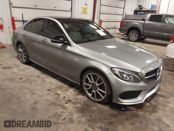 2016 Mercedes-Benz C 450 AMG with VIN 55SWF6EB9GU111727, listed as a IAAI auction lot 42157611 with 118,152 mi miles and . Bid and sale history available at DreamBid. Image 1.