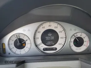 2005 Mercedes-Benz E 500 z VIN WDBUF70J65A615511, wystawiony jako Copart lot #47146855 z przebiegiem 145 221 mil mil oraz Szkoda całkowita • Salvage title. Historia ofert i sprzedaży dostępna na DreamBid. Obrazek 9.
