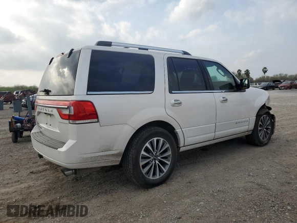 2017 Lincoln Navigator Select with VIN 5LMJJ2HT7HEL14084, listed as a Copart auction lot 47703915 with 98,919 mi miles and Salvage title. Bid and sale history available at DreamBid. Image 3.