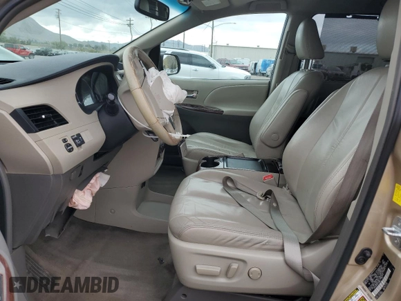 2011 Toyota Sienna XLE AAS with VIN 5TDYK3DC7BS110854, listed as a Copart auction lot 54604135 with 161,612 mi miles and Salvage Title. Bid and sale history available at DreamBid. Image 7.
