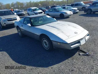 1984 Chevrolet Corvette with VIN 1G1AY0788E5144360, listed as a IAAI auction lot 42063770 with 1 mi miles. Bid and sale history available at carsss.com. Image 1.