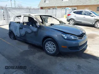 2012 Volkswagen Golf w/Conv & Sunroof with VIN WVWAB7AJ9CW201380, listed as a IAAI auction lot 41848565 with Not provided miles and . Bid and sale history available at DreamBid. Image 1.