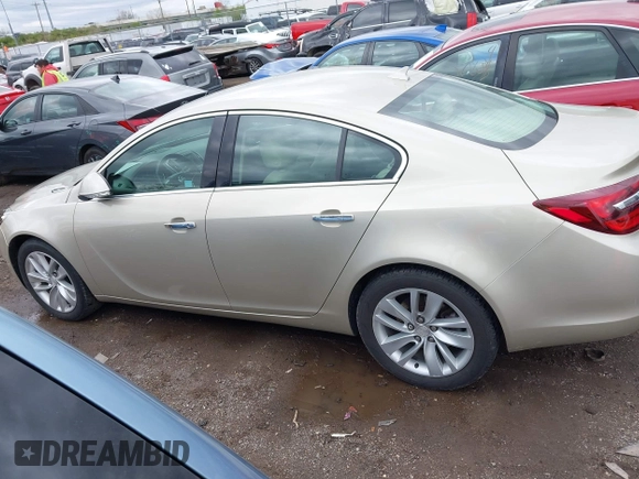 2014 Buick Regal Premium I with VIN 2G4GN5EX0E9169205, listed as a IAAI auction lot 42037716 with 157,452 mi miles. Bid and sale history available at carsss.com. Image 14.