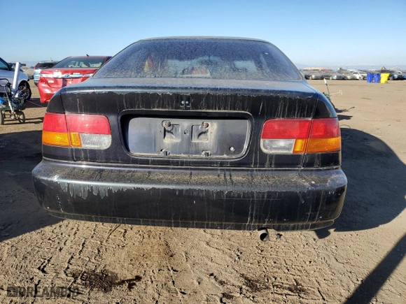 1998 Honda Civic EX with VIN 1HGEJ8147WL136041, listed as a Copart auction lot 82107704 with 188,732 mi miles and Clean Title. Bid and sale history available at carsss.com. Image 6.