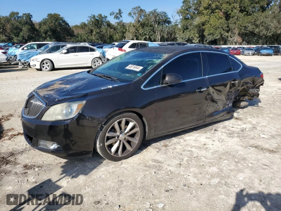 2013 Buick Verano Leather Group with VIN 1G4PS5SK4D4175138, listed as a Copart auction lot 85016644 with 165,163 mi miles and Salvage Title. Bid and sale history available at carsss.com. Image 1.