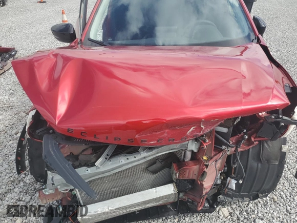 2023 Mitsubishi Eclipse Cross LE with VIN JA4ATVAA3PZ007671, listed as a Copart auction lot 58122345 with 17,834 mi miles and Salvage title. Bid and sale history available at DreamBid. Image 12.