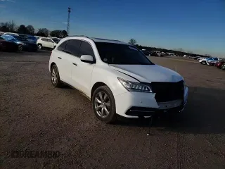 2014 Acura MDX Advance with VIN 5FRYD3H86EB012941, listed as a Copart auction lot 87821975 with 168,520 mi miles and Salvage title. Bid and sale history available at DreamBid. Image 12.