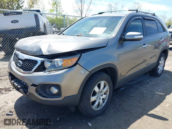 2011 Kia Sorento LX with VIN 5XYKT4A15BG175047, listed as a IAAI auction lot 42161402 with 102,509 mi miles and . Bid and sale history available at DreamBid. Image 17.
