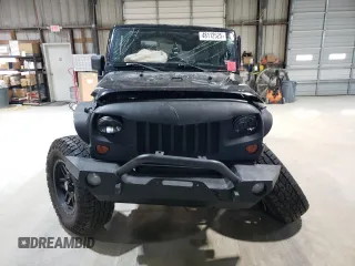 2008 Jeep Wrangler X with VIN 1J4FA24168L618711, listed as a Copart auction lot 48112525 with Not Provided miles and Salvage Title. Bid and sale history available at DreamBid. Image 5.