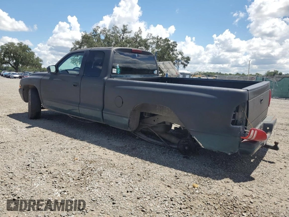 1998 Dodge Dakota SLT with VIN 1B7GL22X2WS567075, listed as a Copart auction lot 69710974 with 151,920 mi miles and Salvage Title. Bid and sale history available at carsss.com. Image 2.
