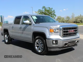 2014 GMC Sierra 1500 SLT with VIN 3GTU2VEJ2EG472780, listed as a Copart auction lot 63497245 with 90,746 mi miles and Salvage title. Bid and sale history available at DreamBid. Image 1.