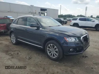 2013 Audi Q5 with VIN WA1CFBFPXDA032119, listed as a Copart auction lot 59907865 with 144,150 mi miles and Salvage title. Bid and sale history available at DreamBid. Image 4.