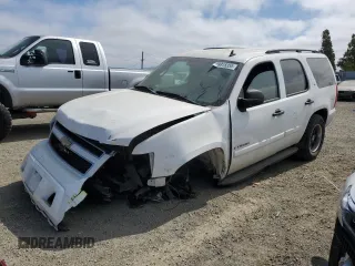 2007 Chevrolet Tahoe LS with VIN 1GNFC13C57J394040, listed as a Copart auction lot 59918355 with Not provided miles and Salvage title. Bid and sale history available at DreamBid. Image 1.