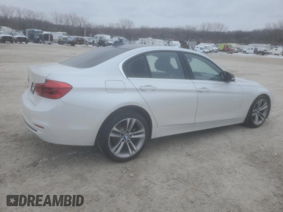 2018 BMW 3 Series 330i xDrive with VIN WBA8D9G5XJNU67540, listed as a Copart auction lot 44179625 with 52,850 mi miles and Salvage title. Bid and sale history available at DreamBid. Image 3.