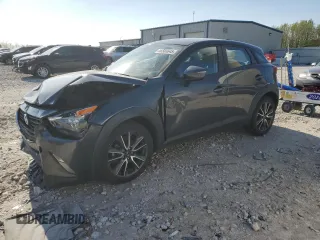 2017 Mazda CX-3 Touring z VIN JM1DKDC74H0176279, wystawiony jako Copart lot #55565645 z przebiegiem 59 207 mil mil oraz Czysty tytuł • Clean title. Historia ofert i sprzedaży dostępna na DreamBid. Obrazek 1.