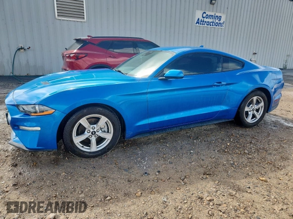 2021 Ford Mustang EcoBoost with VIN 1FA6P8TH2M5134836, listed as a Copart auction lot 59858005 with 41,069 mi miles and Clean title. Bid and sale history available at DreamBid. Image 1.