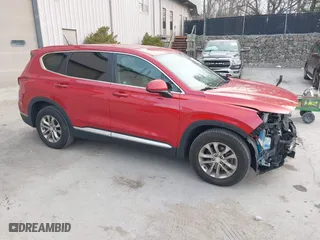 2020 Hyundai Santa Fe SE with VIN 5NMS2CAD3LH169164, listed as a IAAI auction lot 40870563 with 86,717 mi miles. Bid and sale history available at carsss.com. Image 1.