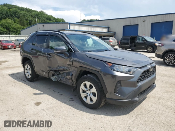 2019 Toyota RAV4 LE with VIN 2T3G1RFV8KW004640, listed as a Copart auction lot 63037085 with 83,961 mi miles and Salvage title. Bid and sale history available at DreamBid. Image 4.