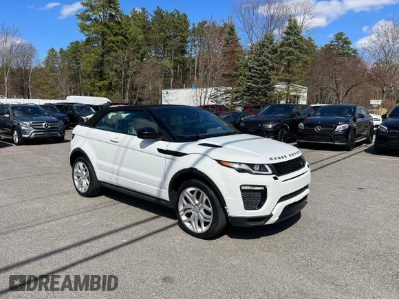 2018 Land Rover Range Rover Evoque HSE Dynamic with VIN SALVD5RXXJH323300, listed as a Copart auction lot 65030635 with 63,719 mi miles and Salvage title. Bid and sale history available at DreamBid. Image 1.
