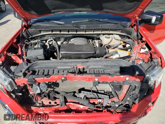 2021 GMC Sierra 1500 AT4 with VIN 3GTP9EED7MG285956, listed as a Copart auction lot 47226625 with 75,150 mi miles and Salvage Title. Bid and sale history available at carsss.com. Image 11.