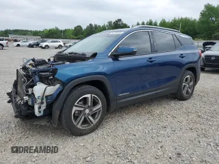 2020 GMC Terrain SLT z VIN 3GKALPEV1LL104405, wystawiony jako Copart lot #54745105 z przebiegiem 65 586 mil mil oraz Szkoda całkowita • Salvage title. Historia ofert i sprzedaży dostępna na DreamBid. Obrazek 1.