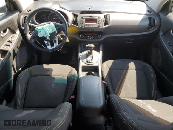 2013 Kia Sportage EX with VIN KNDPC3A2XD7392974, listed as a Copart auction lot 62603445 with 99,184 mi miles and Salvage title. Bid and sale history available at DreamBid. Image 8.