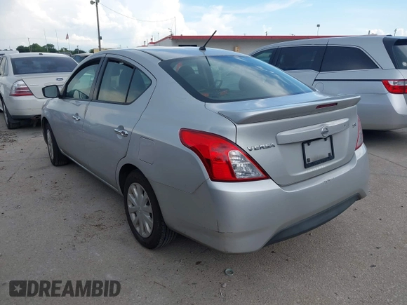 2017 Nissan Versa SV with VIN 3N1CN7AP3HL815183, listed as a IAAI auction lot 42602614 with Not provided miles and . Bid and sale history available at DreamBid. Image 3.